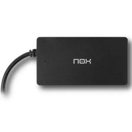 Nox Lite Hub One Hub USB 3.2 Gen 1 de 4 Puertos, Negro Nox Lite Hub One Hub USB 3.2 Gen 1 de 4 Puertos, Negro
